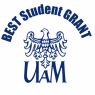 Logo Best Student GRANT i orzełek UAM