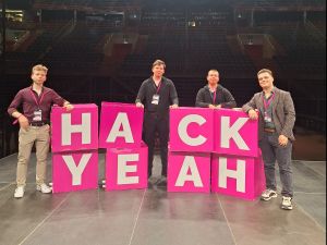 Sukces studentów WMI na największym stacjonarnym hackathonie w Europie