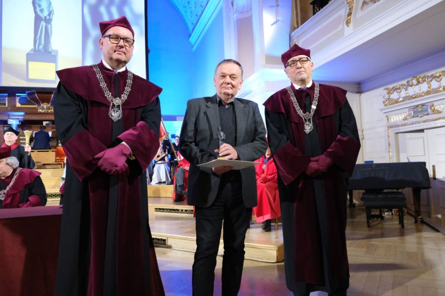 profesor z nagrodą