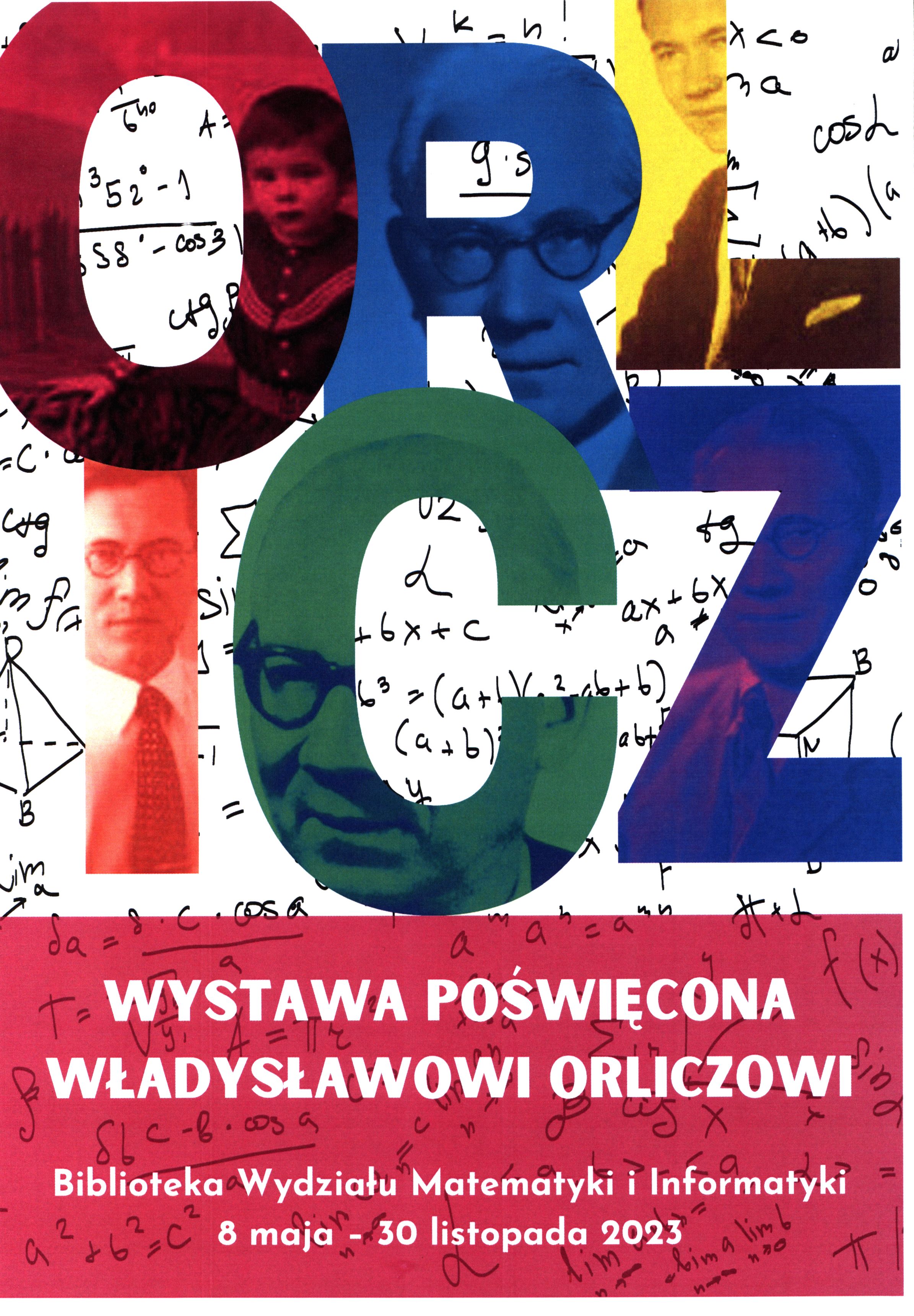 Plakat wystawy poświęconej Władysławowi Orliczowi