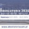 informacja o rejestracji na absolutoria 2025