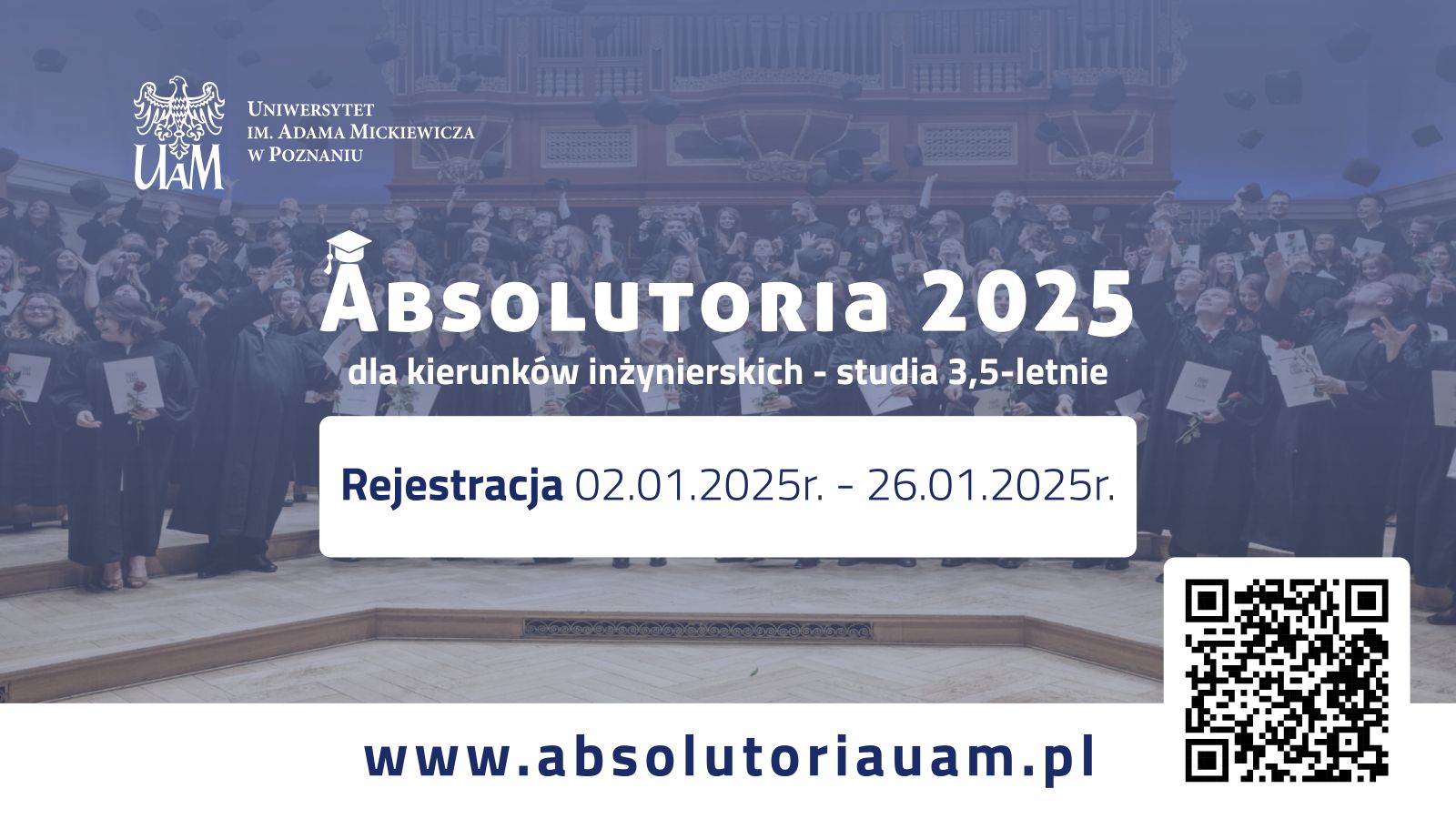 informacja o rejestracji na absolutoria 2025